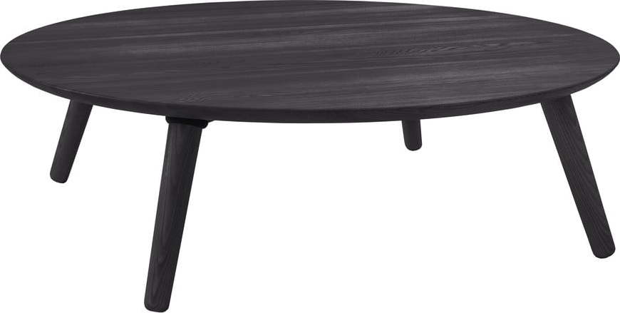 Šedý konferenční stolek z jasanového dřeva Ragaba Contrast Slice