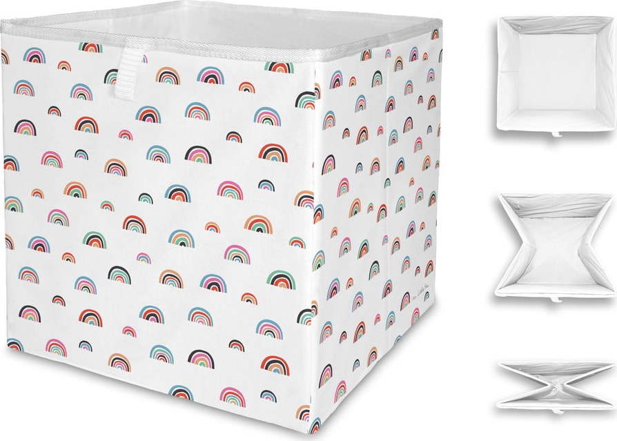 Dětský úložný box Mr. Little Fox Cute Rainbows Mr. Little Fox