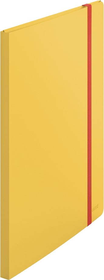 Žlutá katalogová kniha Leitz Cosy