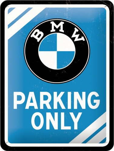 Nástěnná dekorativní cedule Postershop BMW Parking Only Postershop