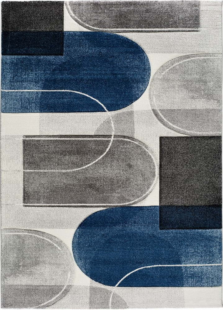 Modro-šedý koberec Universal Mya
