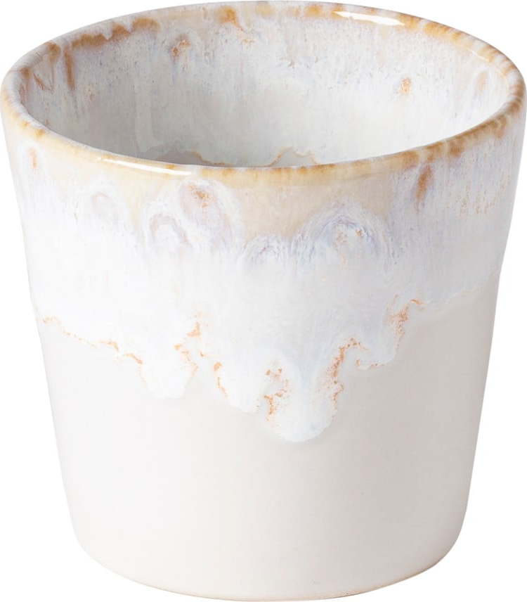 Bílo-béžový kameninový šálek na espresso Costa Nova