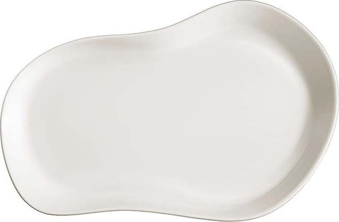 Sada 2 bílých talířů Kütahya Porselen Lux