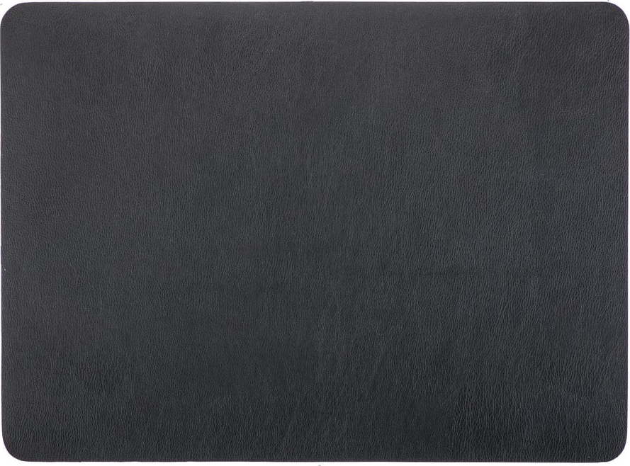 Černé prostírání z imitace kůže ZicZac Togo