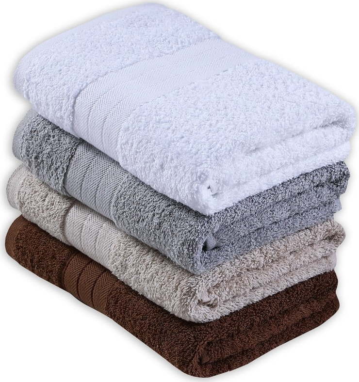 Sada 4 bavlněných ručníků Le Bonom Como