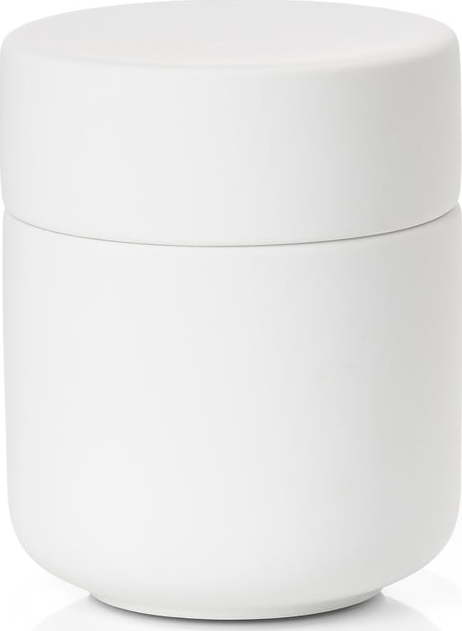 Bílá kameninová dóza s víkem Zone UME Zone