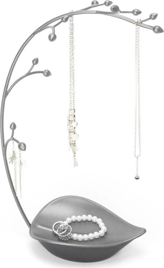 Stojánek ve stříbrné barvě na šperky Umbra Orchid Umbra
