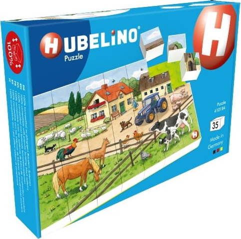 Dětské puzzle Hubelino Život na farmě HUBELINO