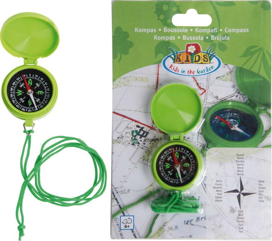 Zelený dětský kompas Esschert Design Childhood Esschert Design