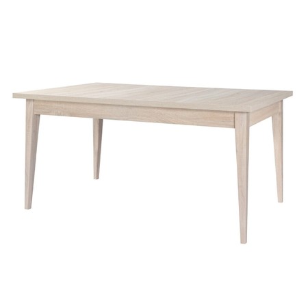 Jídelní stůl HONIS 135 cm - dub/bílá Signal-nabytek