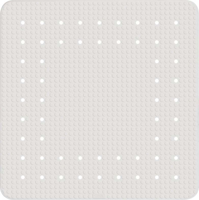 Bílá protiskluzová koupelnová podložka Wenko Mirasol