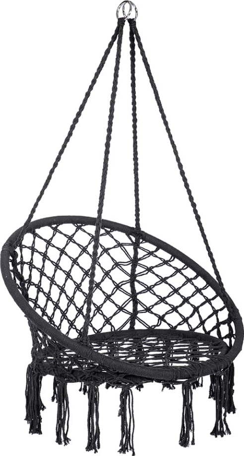 Černé závěsné křeslo Debut Hylla Debut