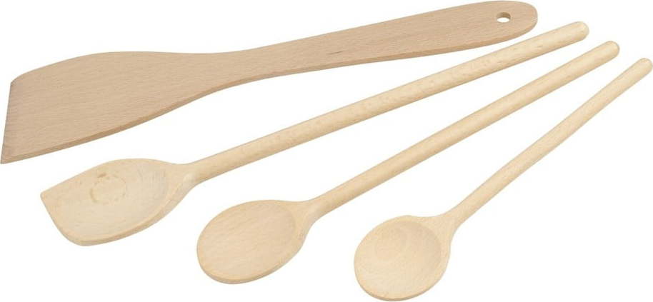 4dílná sada dřevěných kuchyňských nástrojů Fackelmann Nature Fackelmann