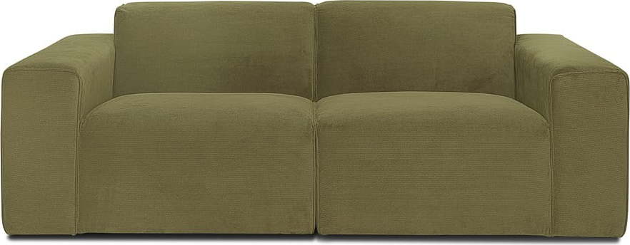 Zelená manšestrová modulární pohovka Scandic Sting Scandic