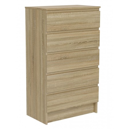 Komoda Malva5 70 cm - dub sonoma TOP Nábytek