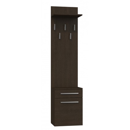 Vešák s botníkem DUO - wenge TOP Nábytek