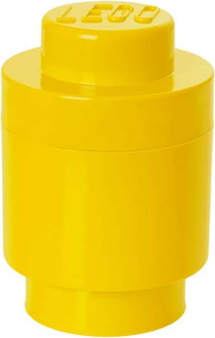 Žlutý úložný kulatý box LEGO®