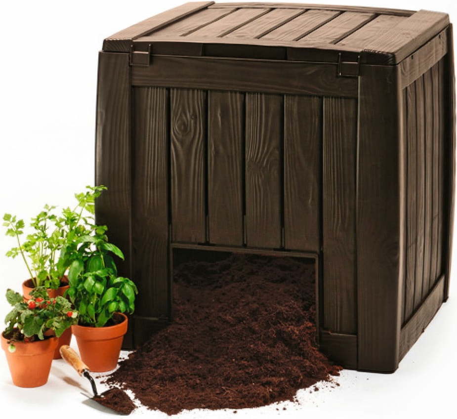Hnědý zahradní kompostér Keter Keter