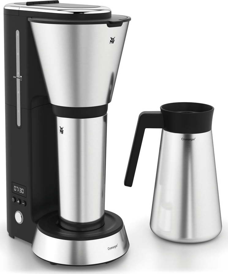 Nerezový kávovar na filtrovanou kávu ve stříbrné barvě WMF Aroma KITCHENMINI WMF
