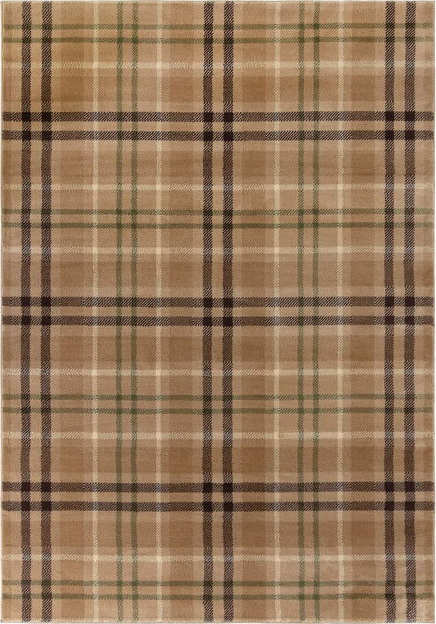 Hnědý koberec Flair Rugs Highland