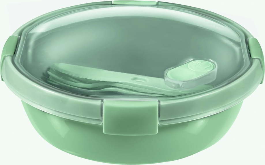 Zelený obědový box Curver To Go Oval