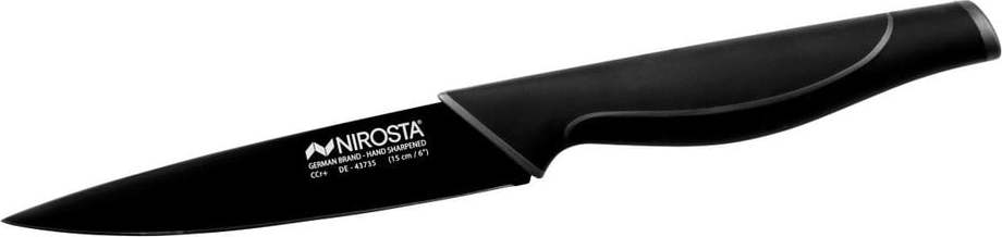 Černý nerezový filetovací nůž Nirosta Wave Nirosta
