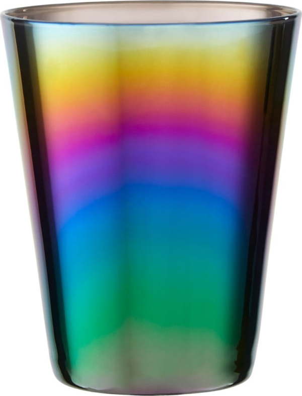 Sada 4 pohárků s duhovým efektem Premier Housewares Rainbow