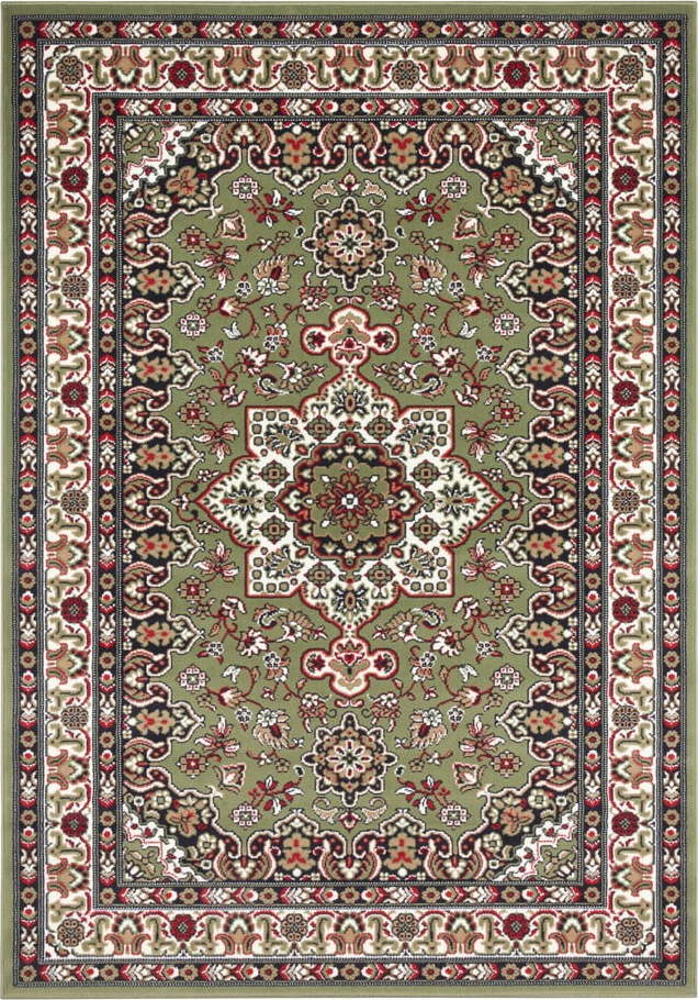 Zelený koberec Nouristan Parun Tabriz
