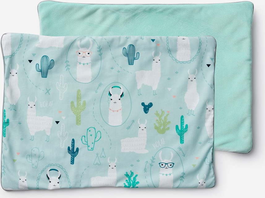 Dětský polštář s potiskem Pinio Llamas