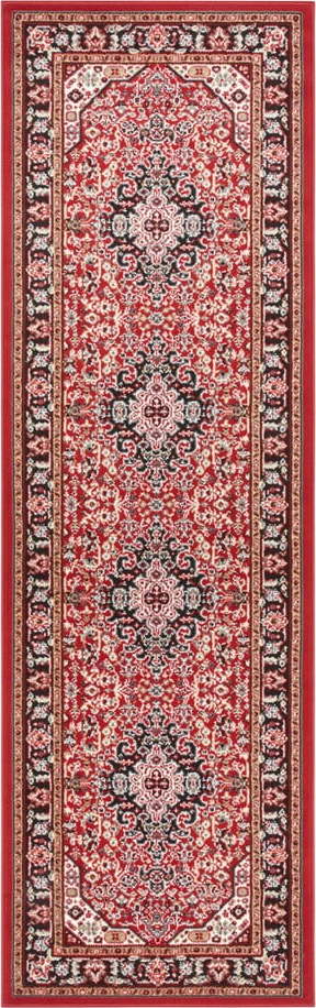 Červený koberec Nouristan Skazar Isfahan