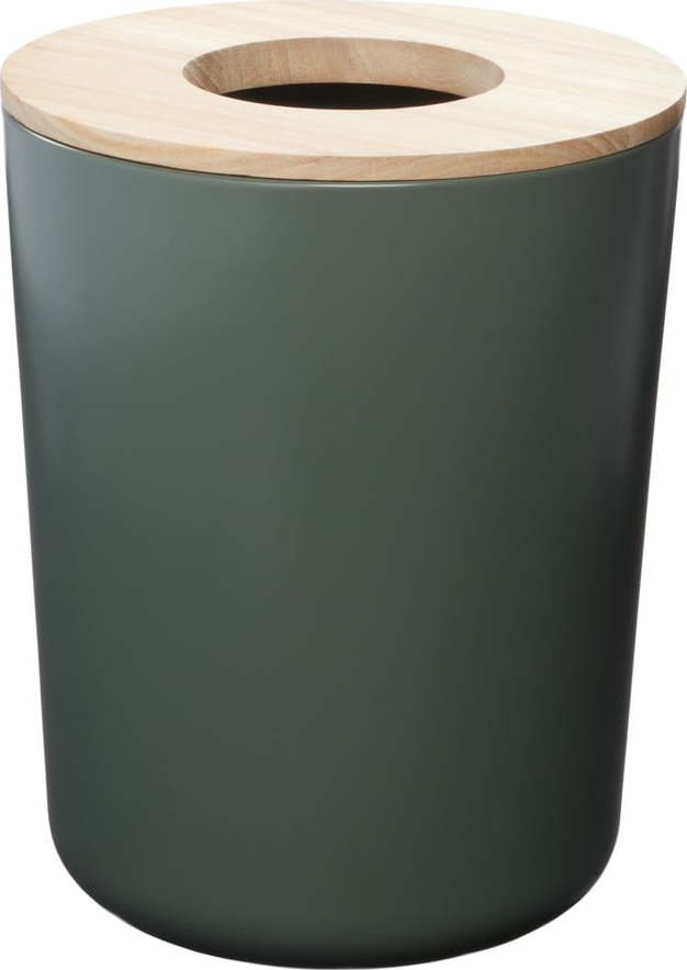 Zelený odpadkový koš iDesign Eco Vanity iDesign