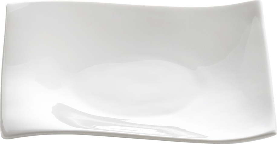 Bílý porcelánový dezertní talíř Maxwell & Williams Motion