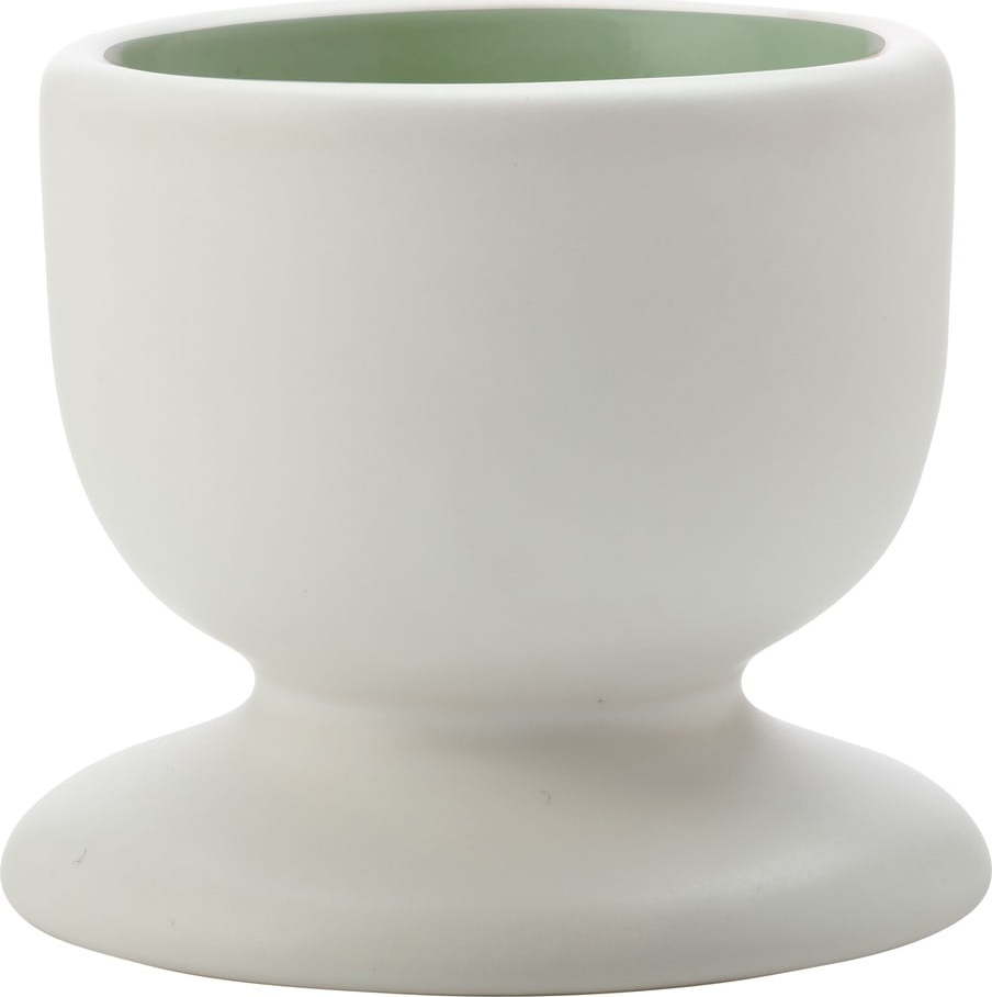 Zeleno-bílý porcelánový kalíšek na vejce Maxwell & Williams Tint Maxwell & Williams