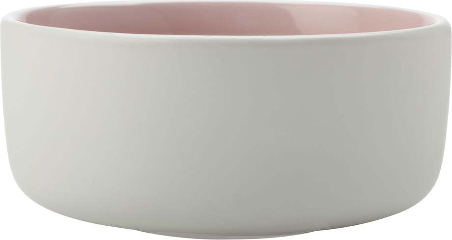 Růžovo-bílá porcelánová miska Maxwell & Williams Tint