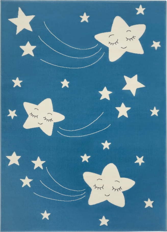 Dětský modrý koberec Hanse Home Adventures Stardust