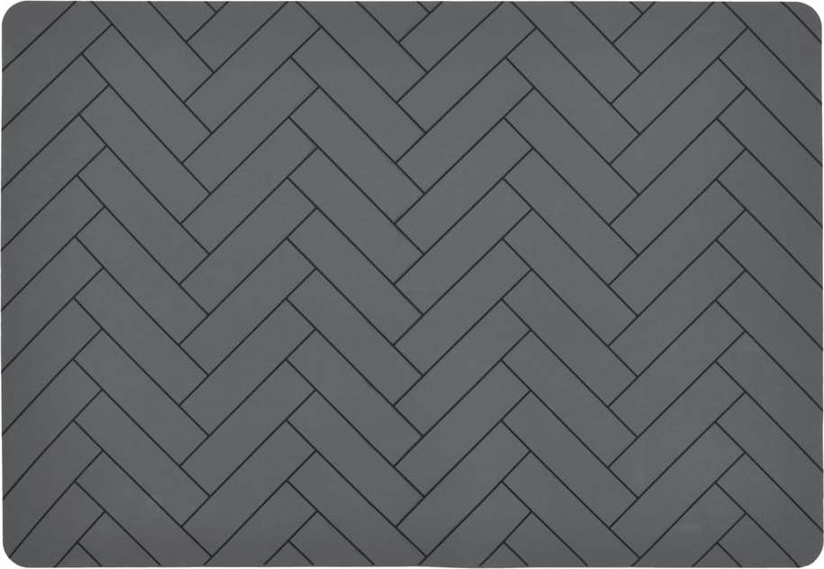 Šedé silikonové prostírání Södahl Tiles