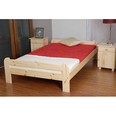 Postel ANIA 120x200cm z masivu borovice Borovice MAGNAT