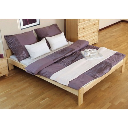 Postel CELINKA 180x200cm z masivu borovic Borovice MAGNAT