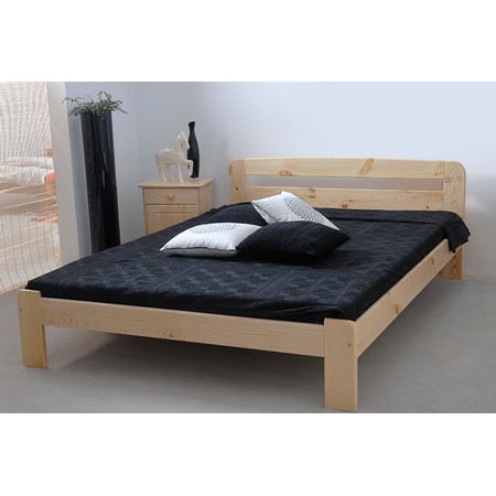 Postel SARA 140x200cm z masivu borovice Borovice MAGNAT