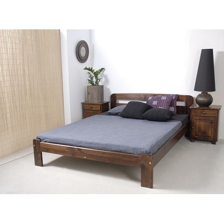 Postel SARA 180x200cm z masivu borovice Borovice MAGNAT