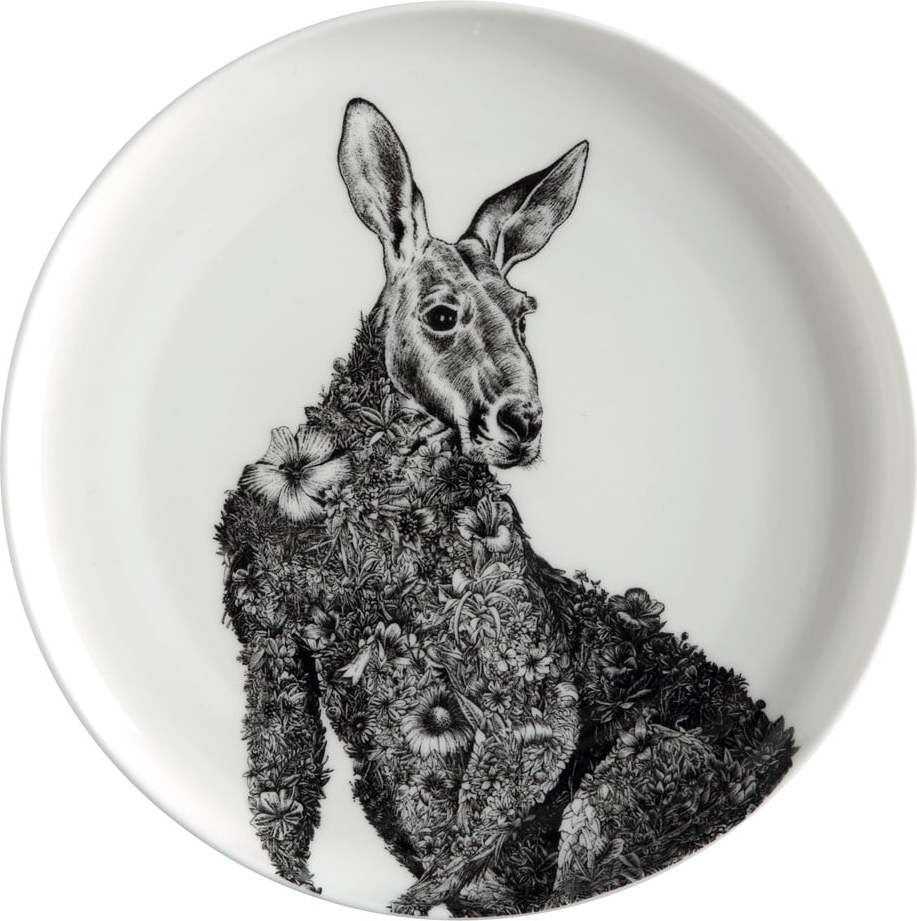 Bílý porcelánový talíř Maxwell & Williams Marini Ferlazzo Kangaroo