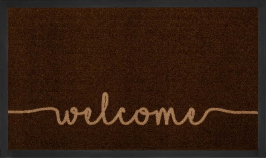 Hnědá rohožka Hanse Home Welcome