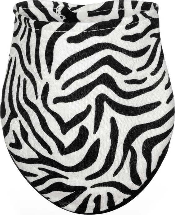 Textilní slintáček T-TOMI Zebra Skin T-Tomi