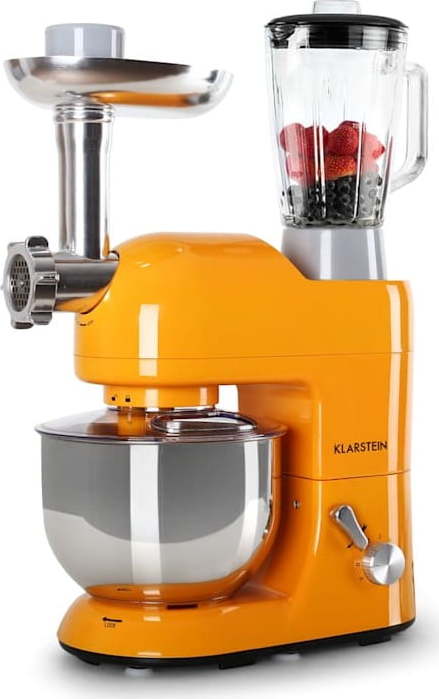 Oranžový multifunkční kuchyňský robot Klarstein Lucia Orangina Klarstein