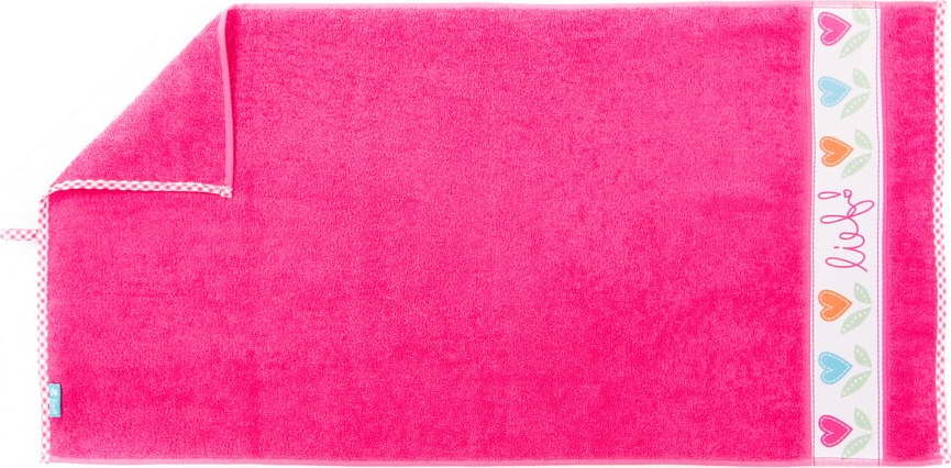 Růžový ručník Tiseco Home Studio