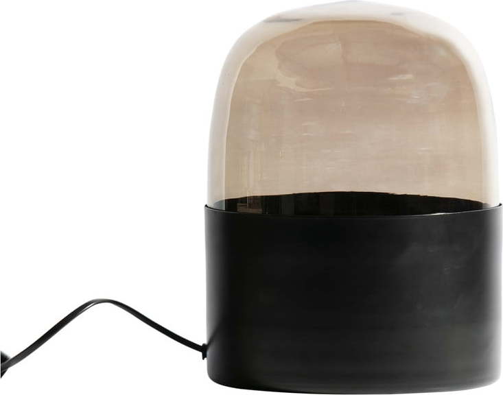 Černá stolní stojací lampa BePureHome Dome