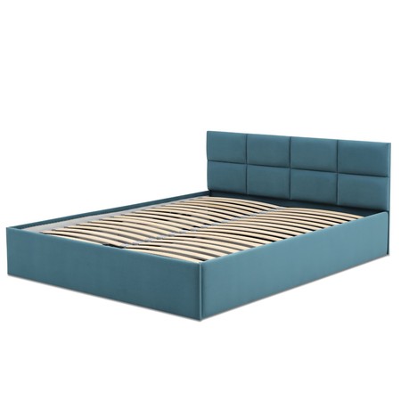 Čalouněná postel MONOS bez matrace rozměr 160x200 cm Tyrkysová Signal-nabytek