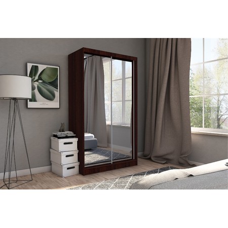 Kvalitní Šatní Skříň Debora 150 cm Wenge Furniture