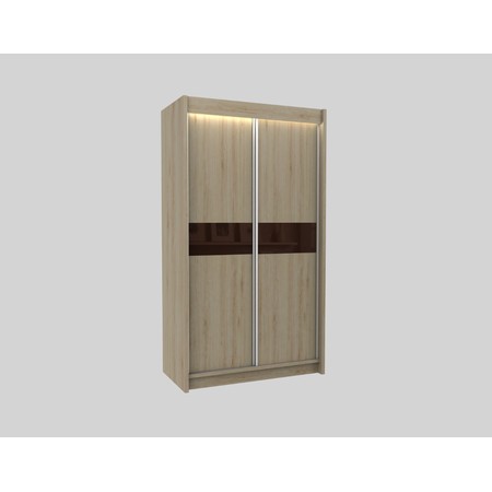 Kvalitní Šatní Skříň Tanna 180 cm Dub sonoma/wenge Furniture