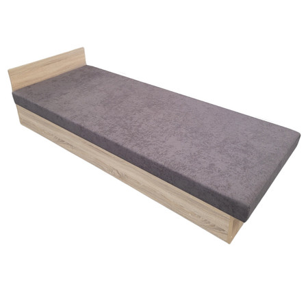 Válenda Silver B80 - 90x200 cm Tkanina 21 Panty vpravo Dub sonoma Graja